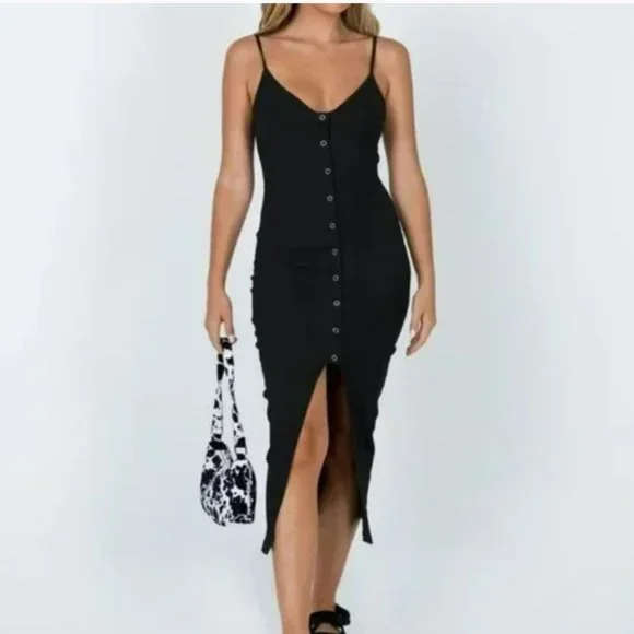 navy blue off the shoulder midi dress Baltic Born Womens Kay Off Shoulder Midi Dress | Navy
